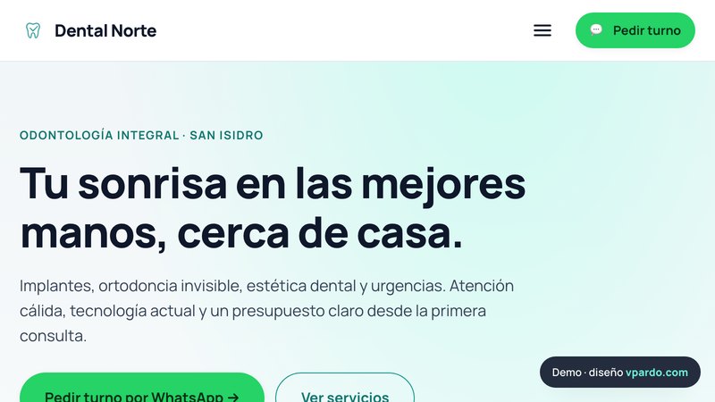 Demo clínica odontológica